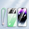 Transparent PC Gradient Protective Mirror With Large Window Phone Case