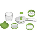 Five-in-one multi-function vegetable cutter