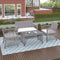 Revamp Your Outdoor Area with the 4-Piece Rattan Patio Furniture Set
