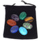 7 chakra stones, seven chakra stones, reiki, reiki healing, cabochon, cabochon stones, 