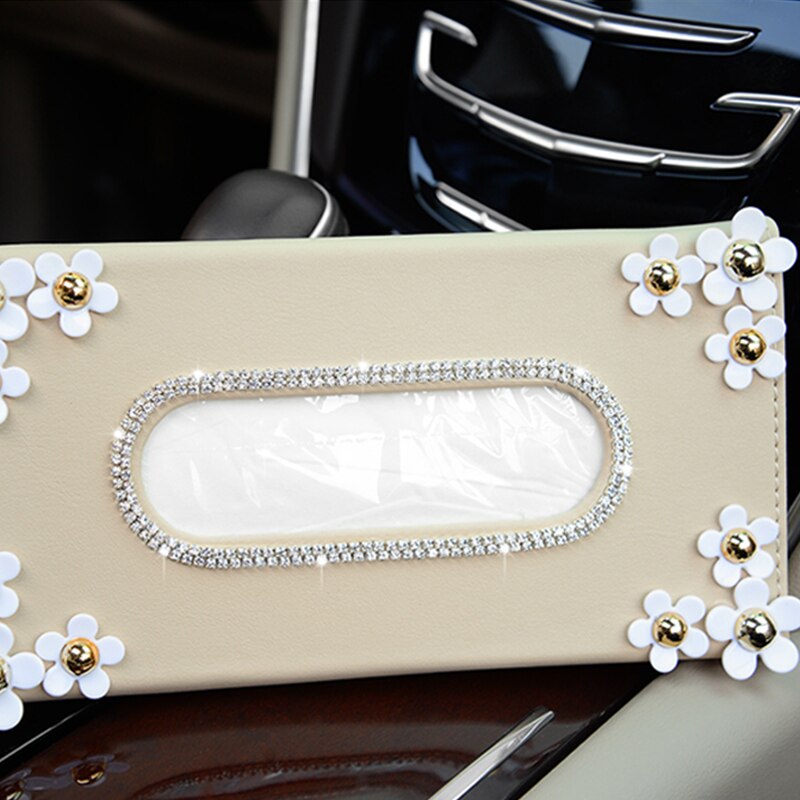 Car Acessories, crystal paper, tissue box,