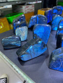moonstone, blue moonstone, blue voilet, gemstone ornament, crystal moonstone, moon stone crystal,