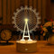 lamp, led lights, 3d lamp, romantic love, gift for valentine's day