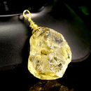crystal quartz, natural citrine, raw gold ore, ore, stone,