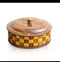 wooden, laminated wood, a wooden, brass, wooden hotpot, hotpot, hot and pot, handmade, handmade craft, 