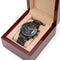 Buyer Customized Black Chronograph Watch