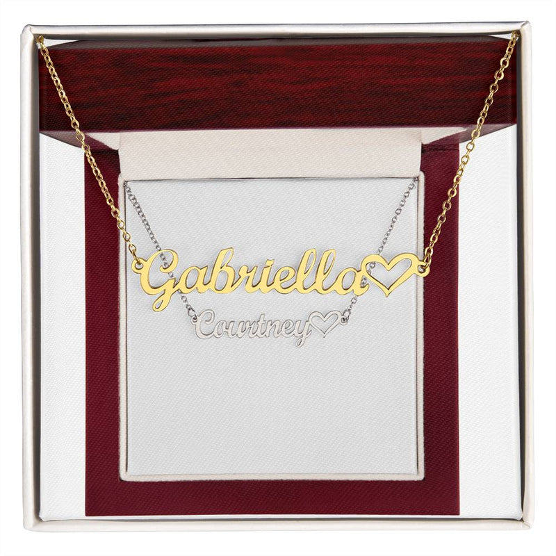 personalized name necklace, necklace, name necklace silver, name necklace heart, name necklace gold, name necklace for women, name necklace for men, name necklace, heart personalized necklace, gold necklace, gold chain, Gift,