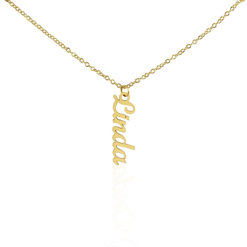 vertical name necklace, personalized name necklace, necklace, name necklace silver, name necklace gold, name necklace, gold necklace, gold chain, Gift, custom name necklace, custom name chain,