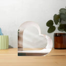 Home Decor, heart plaque, acrylic plaque, acrylic heart, acrylic,