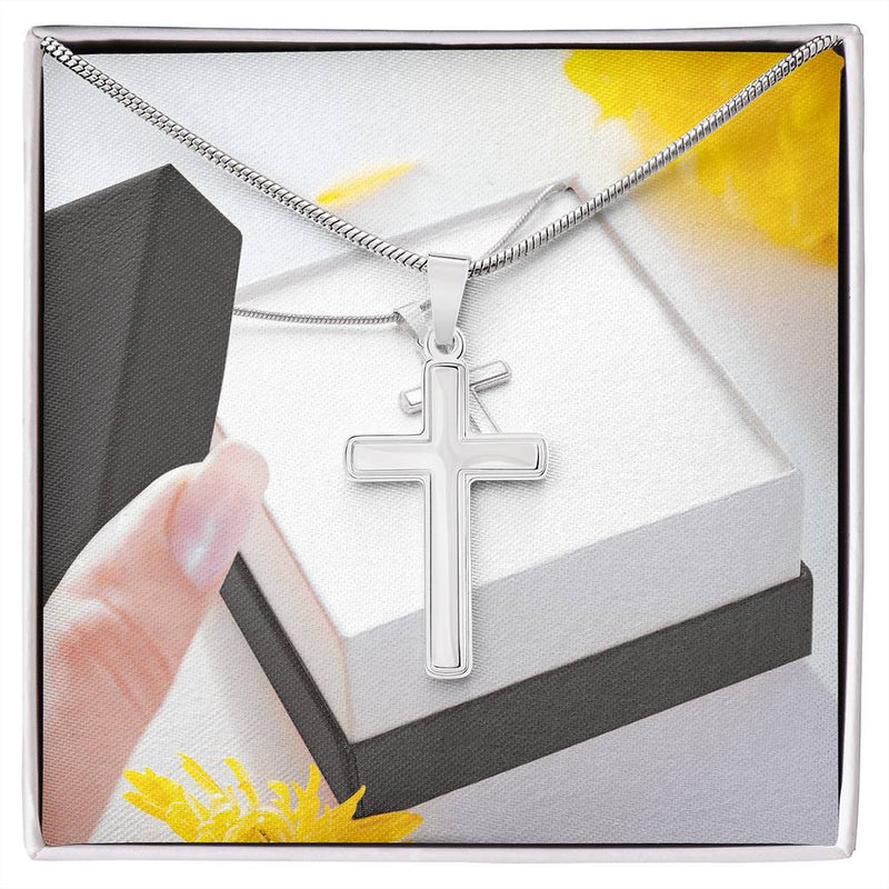 stainless steel cross necklace, stainless steel cross, silver cross necklace, men's cross necklace stainless steel, Gift, cross, necklace for women, cross necklace, cross chain