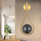   lamp, golden lamp, wall lamp, living room décor, gold wall lamps, 