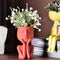character portrait, flower portrait, pressure pot for resin, face flower pot, home decor, pots, 
