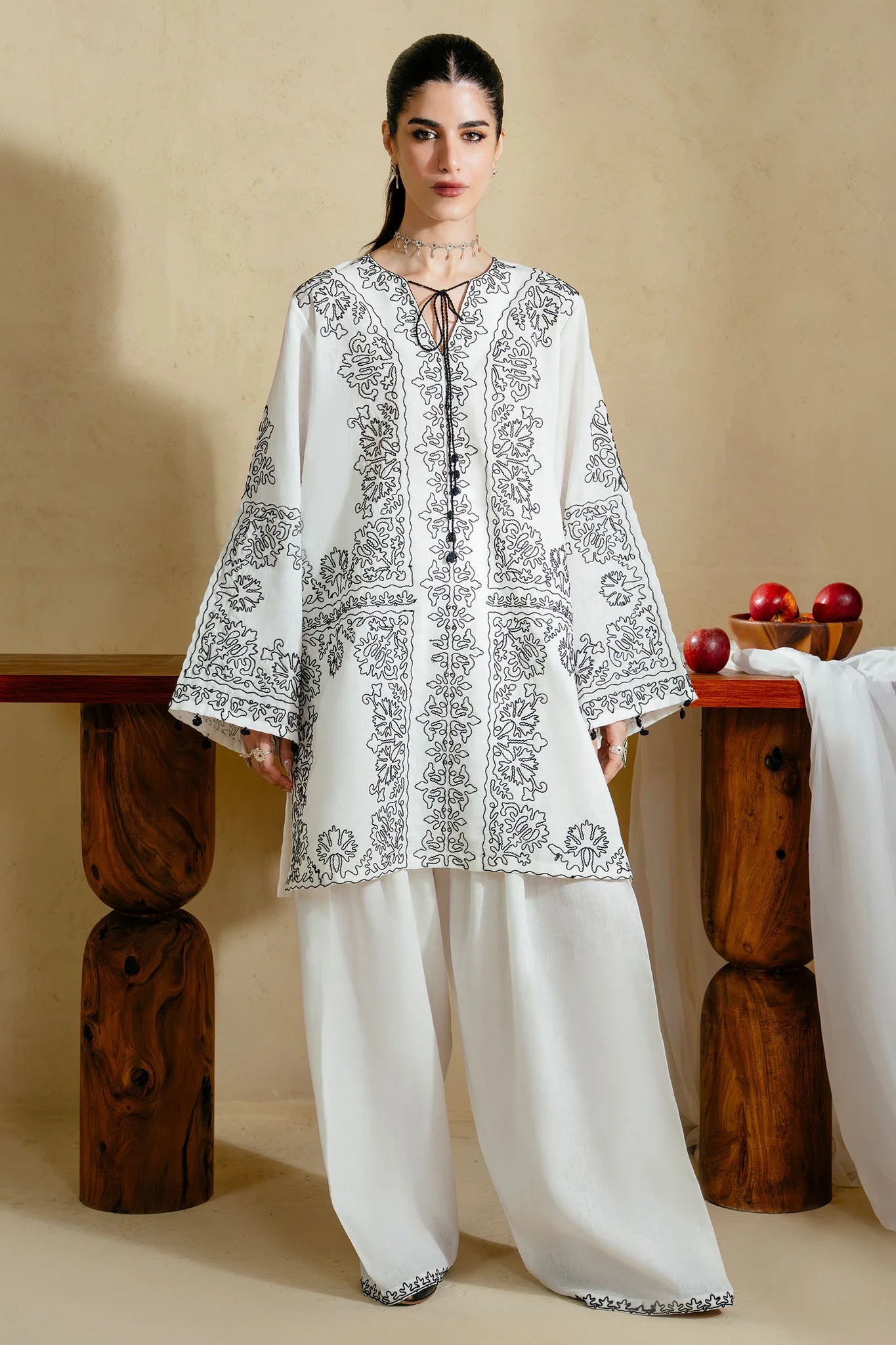 NAIRA White Women Stylish Dress