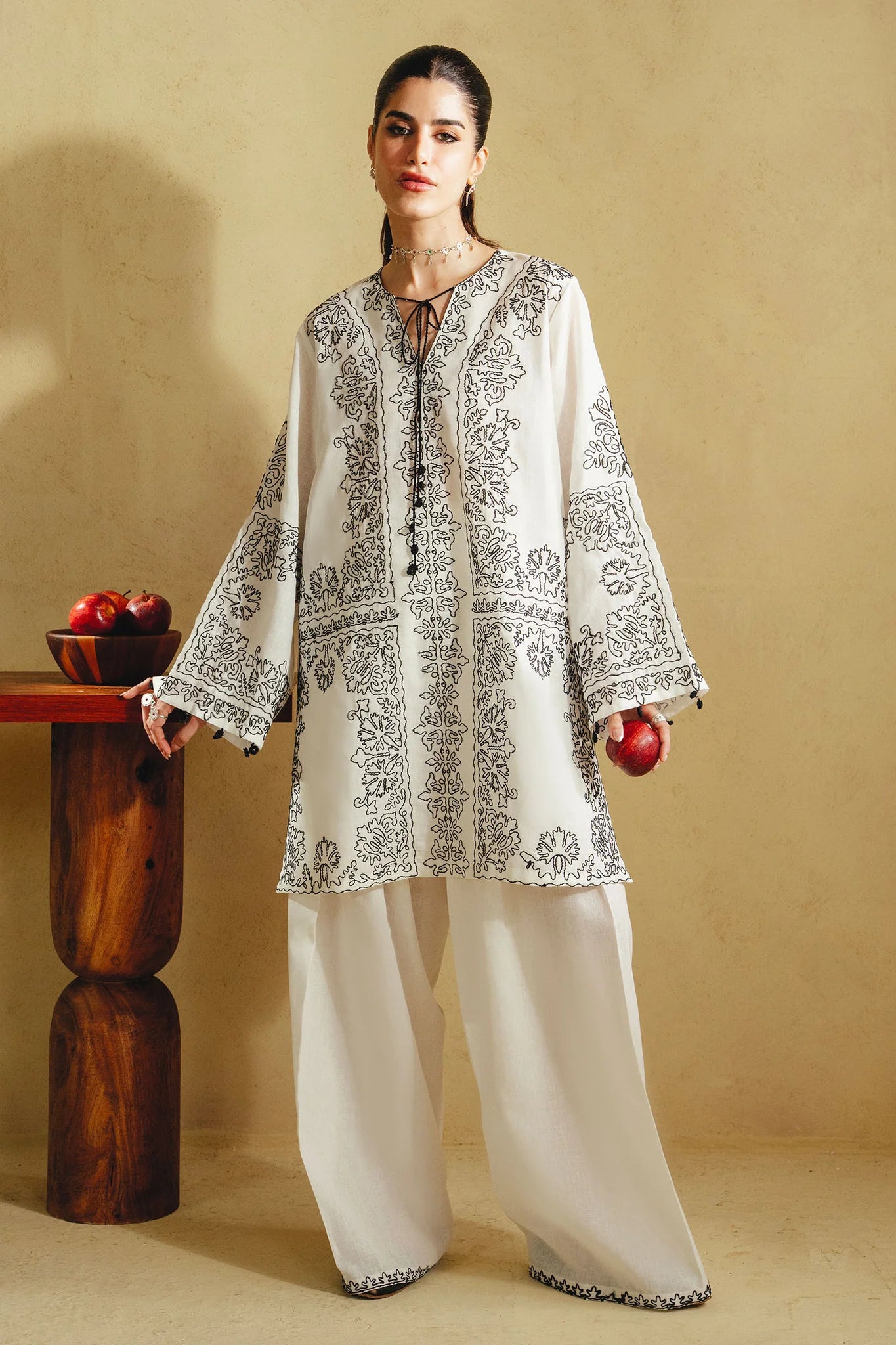 NAIRA White Women Stylish Dress