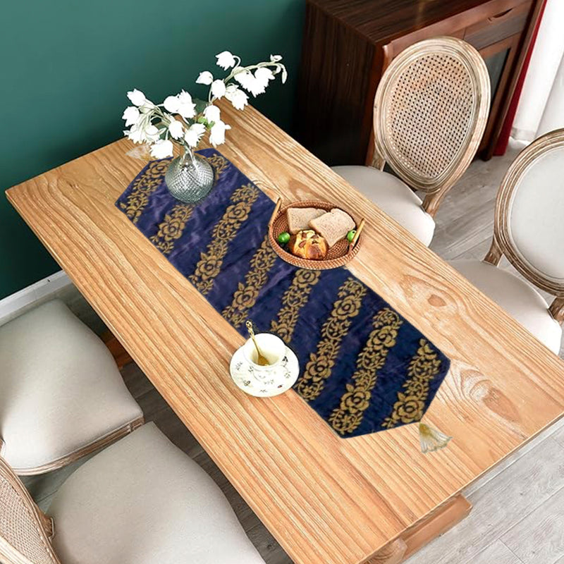 Luxury Velvet Table Runner 3 Pcs Set Perfect for Dining, Coffee Table