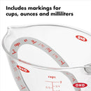 OXO Angled Measuring Cups, set of 2, With excellent Grip and Quality