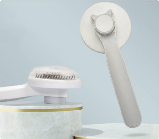 (Pack of 4 )Premium Pet Cat Comb – Gentle Grooming Brush for Smooth & Shiny Fur