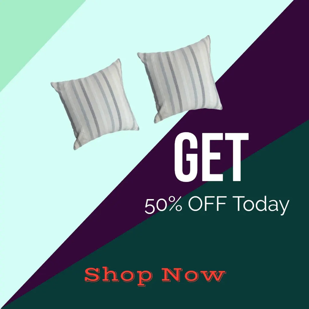 New Handmade Pillow Cushion Covers For Indoor And Outdoor (Pack Of 2) Stylish Gift Decor