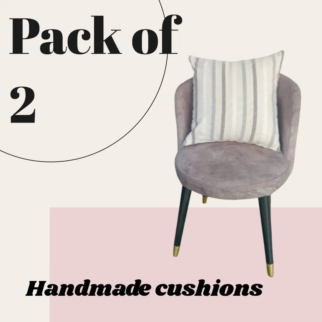 New Handmade Pillow Cushion Covers For Indoor And Outdoor (Pack Of 2) Stylish Gift Decor