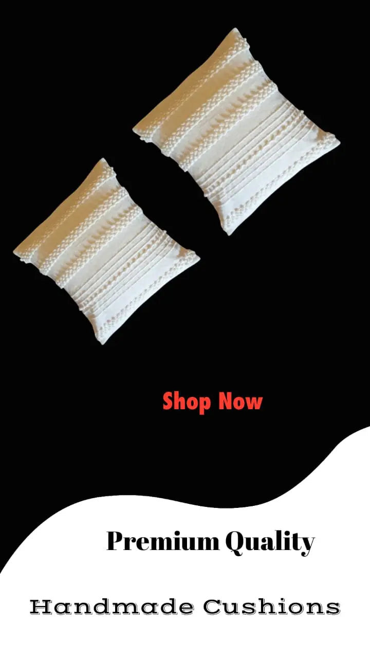 Latest Design Premium Modern Handmade pillow cushion Covers  (pack of 2) Stylish Gift Decor