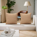Premium Modern Design Handmade Pillow Cushion Covers (Pack Of 2) Stylish Gift Decor