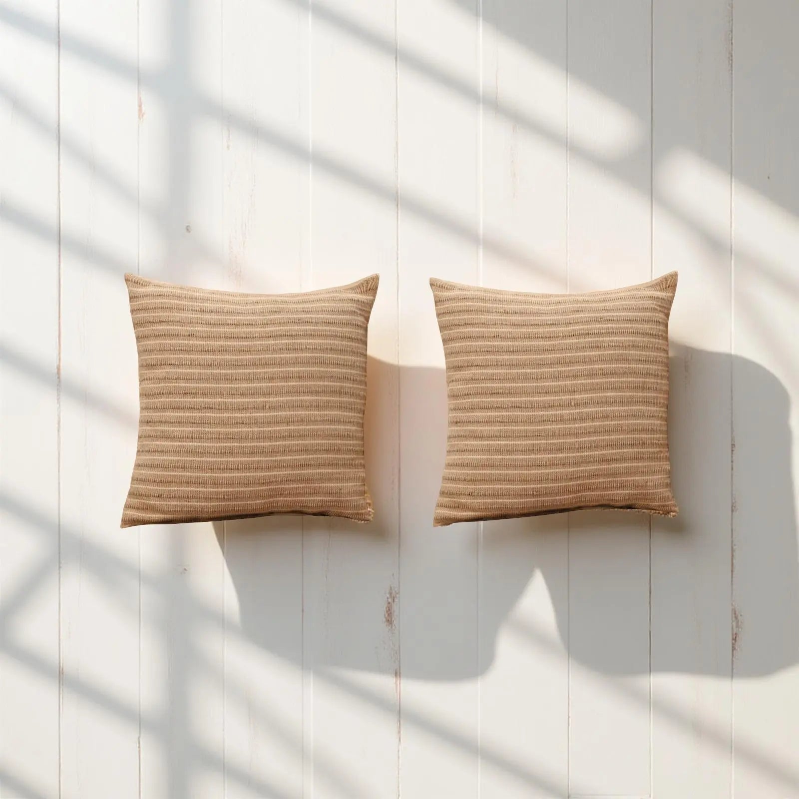 Premium Modern Design Handmade Pillow Cushion Covers (Pack Of 2) Stylish Gift Decor