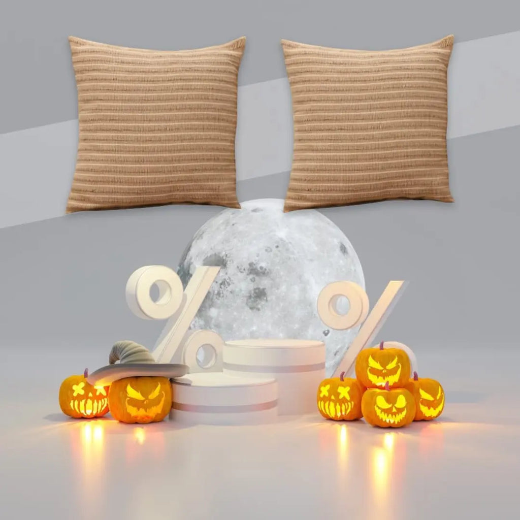 Premium Modern Design Handmade Pillow Cushion Covers (Pack Of 2) Stylish Gift Decor