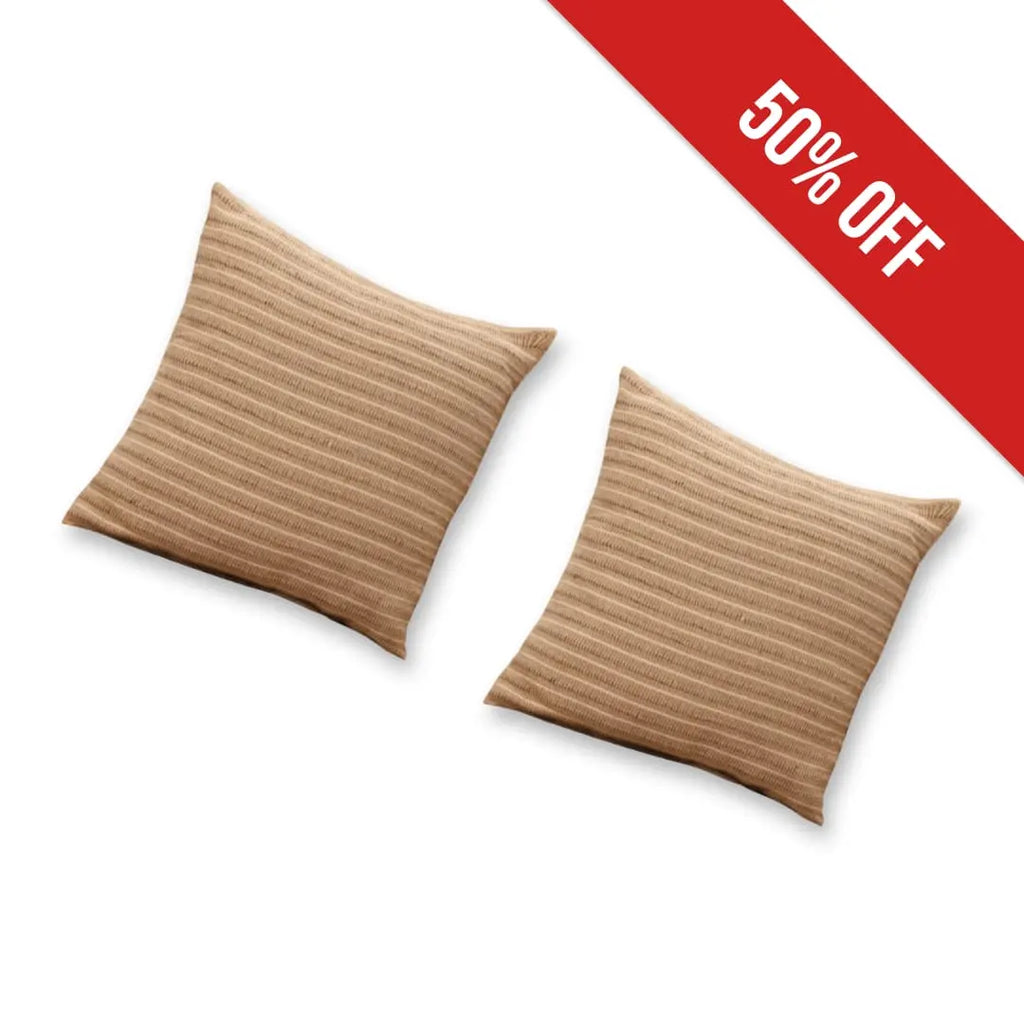 Premium Modern Design Handmade Pillow Cushion Covers (Pack Of 2) Stylish Gift Decor
