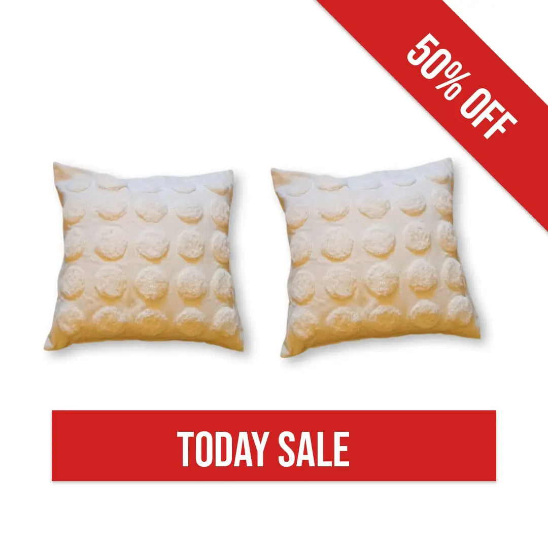 Modern Design Latest Handmade Pillow Cushion Covers (Pack of 2) Stylish Gift Decor