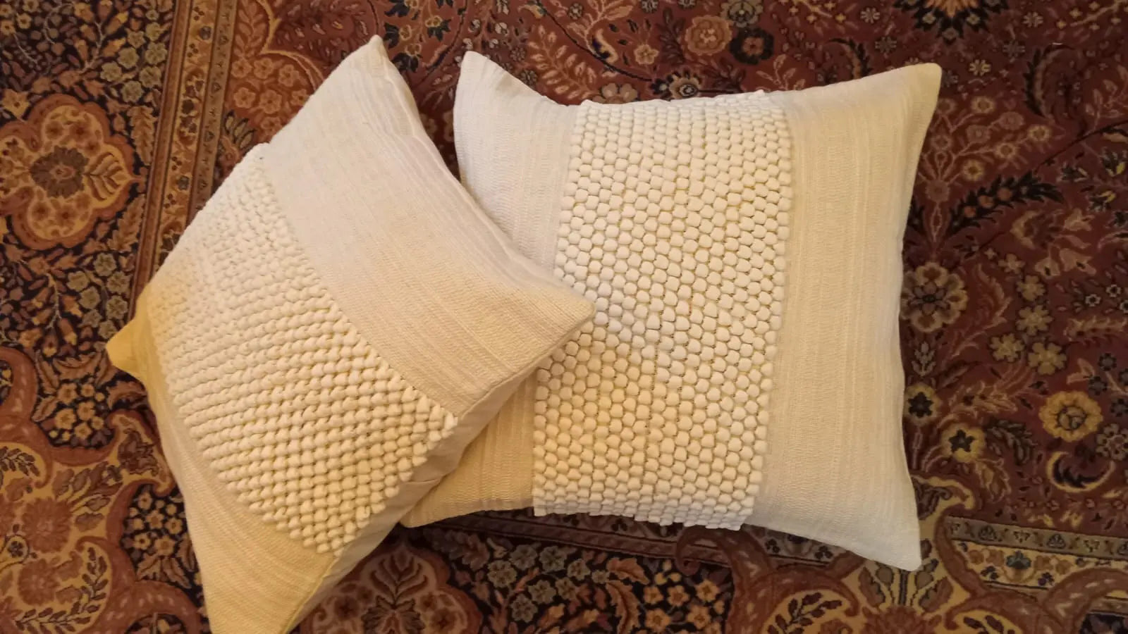 Luxury Handmade pillow cushion Covers (Pack Of 2) Stylish Gift Decor