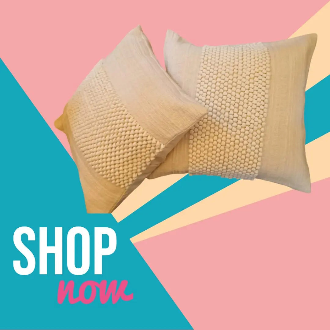 Luxury Handmade pillow cushion Covers (Pack Of 2) Stylish Gift Decor