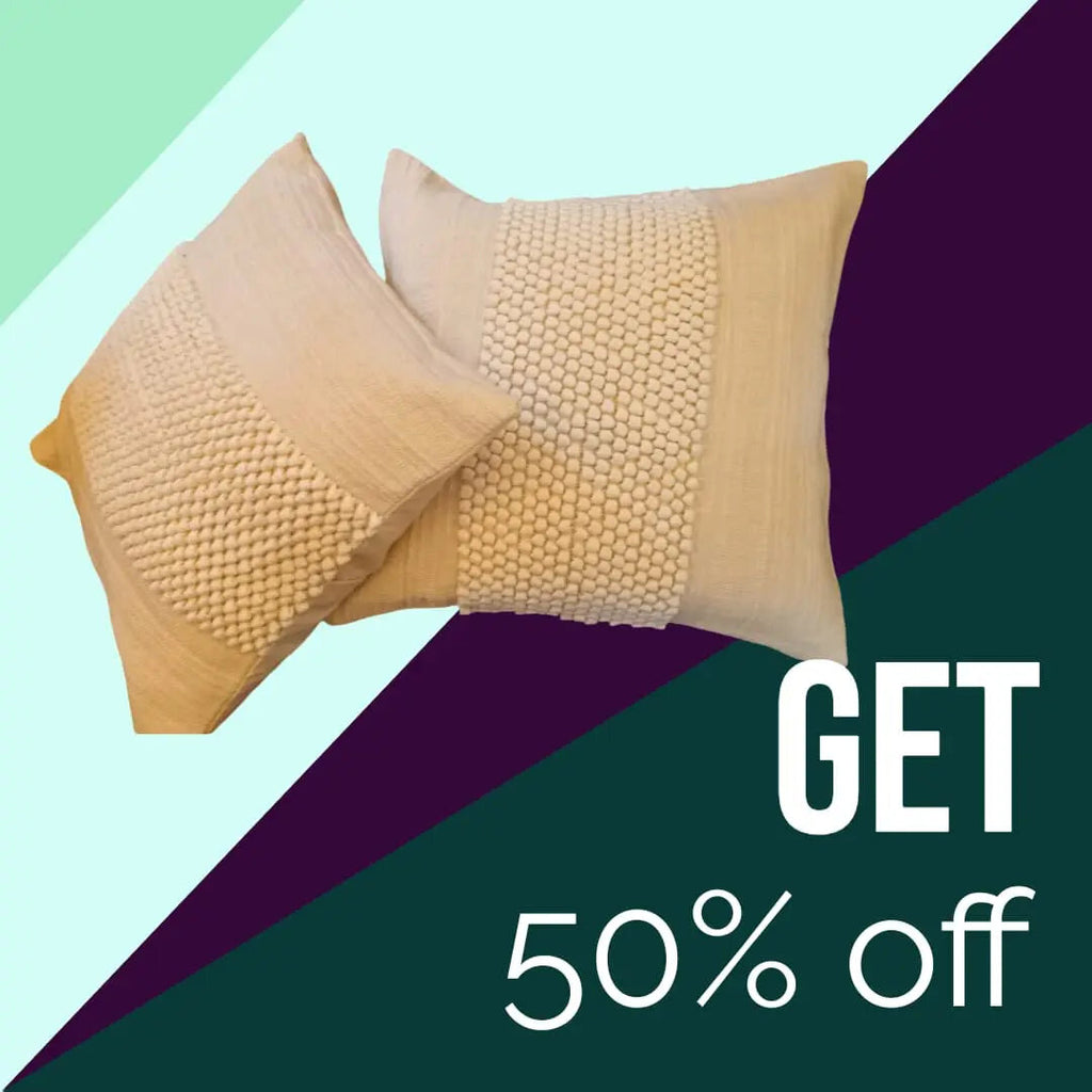 Luxury Handmade pillow cushion Covers (Pack Of 2) Stylish Gift Decor