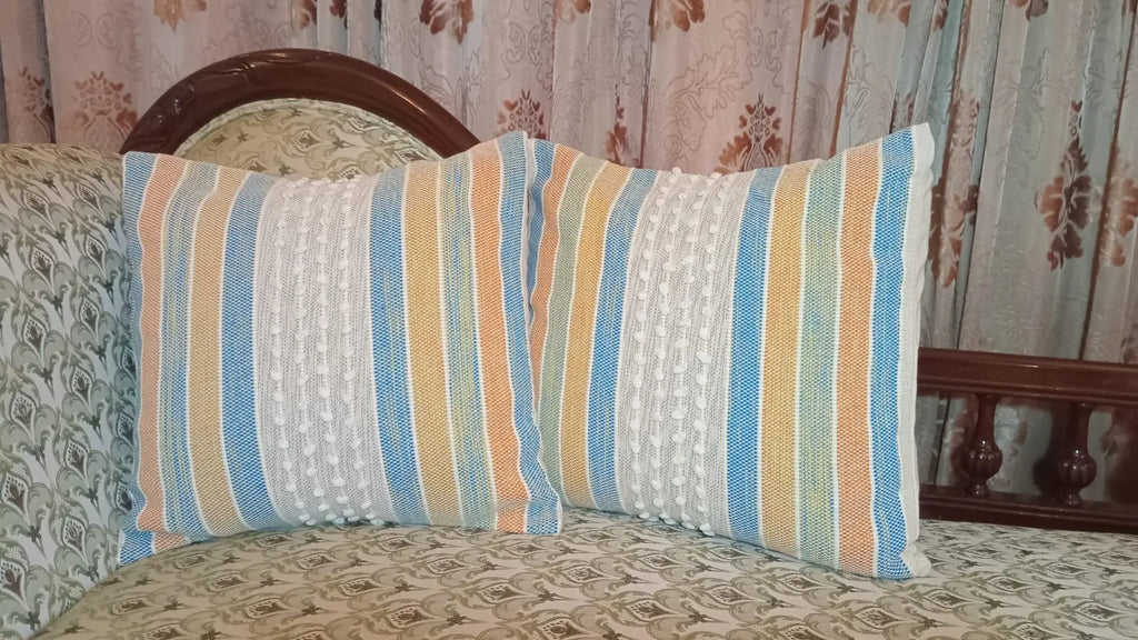 Premium Modern Design Handmade pillow Cushion Covers (Pack of 2) Stylish Gift Decor