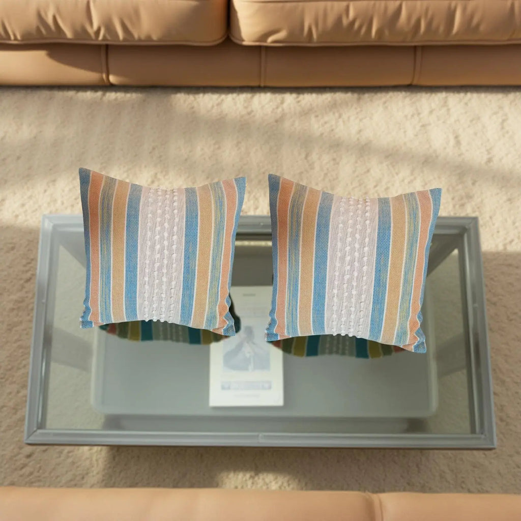 Premium Modern Design Handmade pillow Cushion Covers (Pack of 2) Stylish Gift Decor