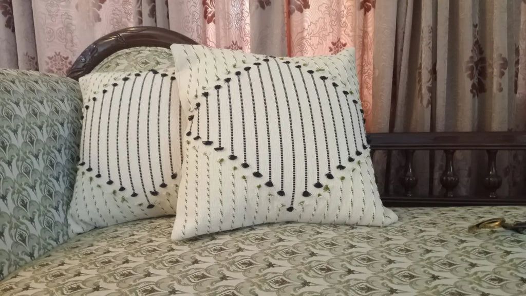 New Latest Design Premium Handmade cushion covers (Pack Of 2) Stylish Gift Decor