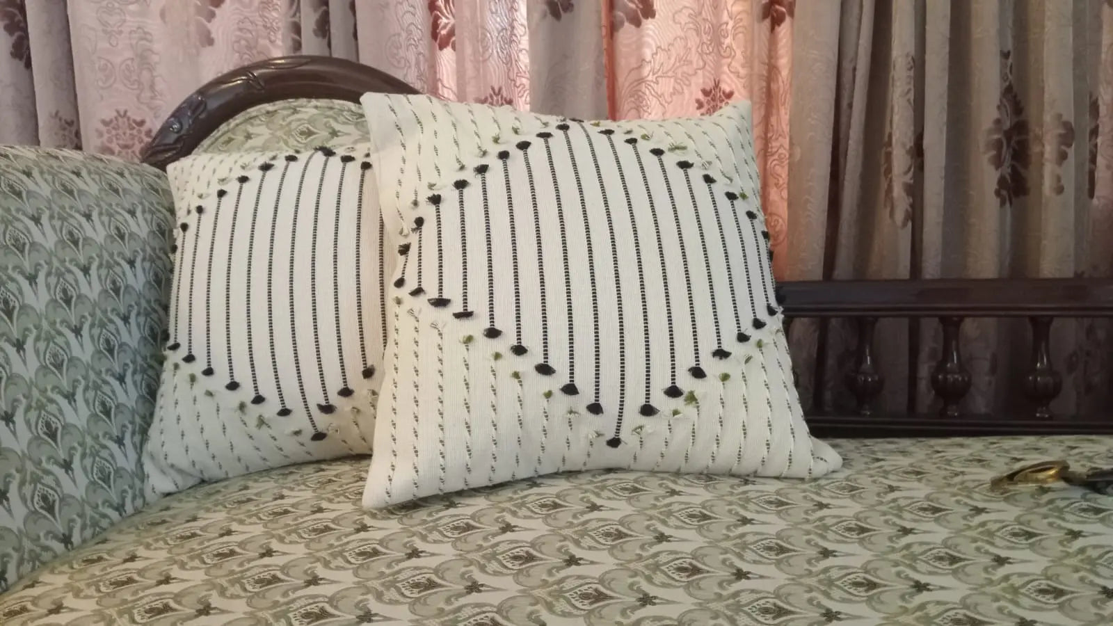 New Latest Design Premium Handmade cushion covers (Pack Of 2) Stylish Gift Decor