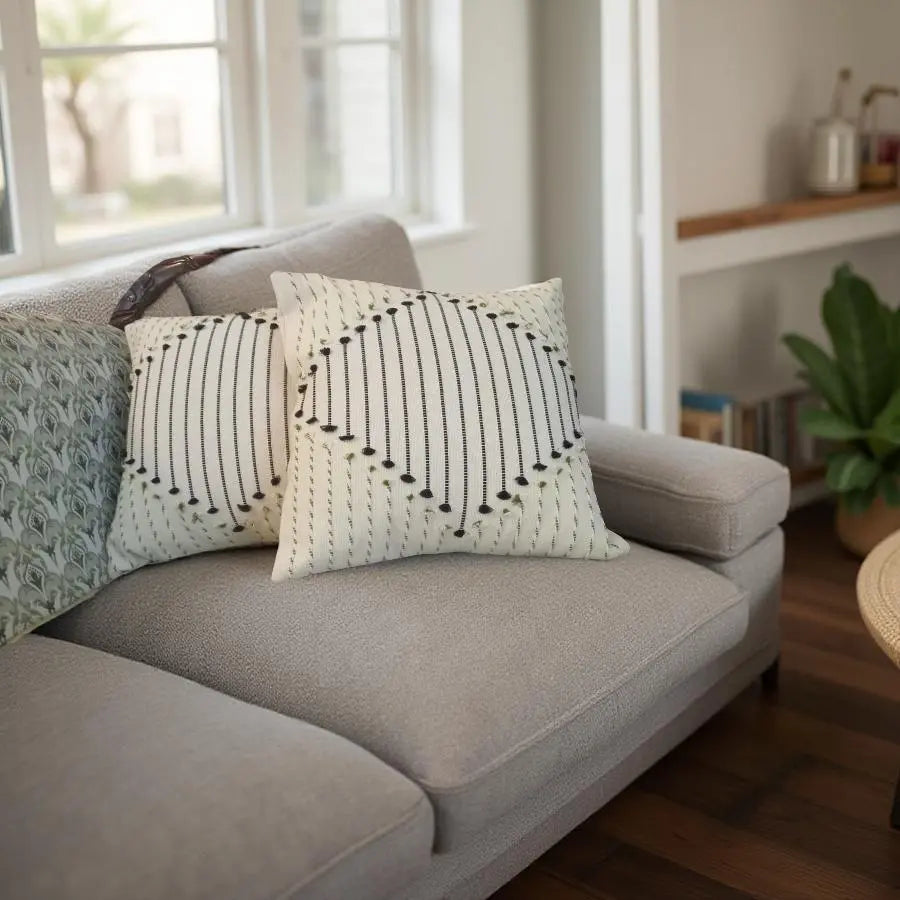 New Latest Design Premium Handmade cushion covers (Pack Of 2) Stylish Gift Decor