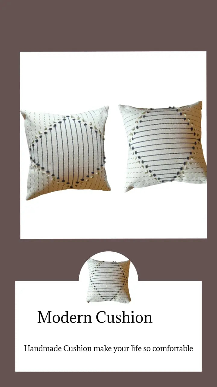 New Latest Design Premium Handmade cushion covers (Pack Of 2) Stylish Gift Decor