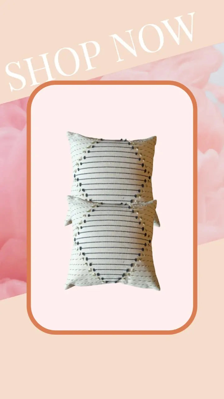 New Latest Design Premium Handmade cushion covers (Pack Of 2) Stylish Gift Decor