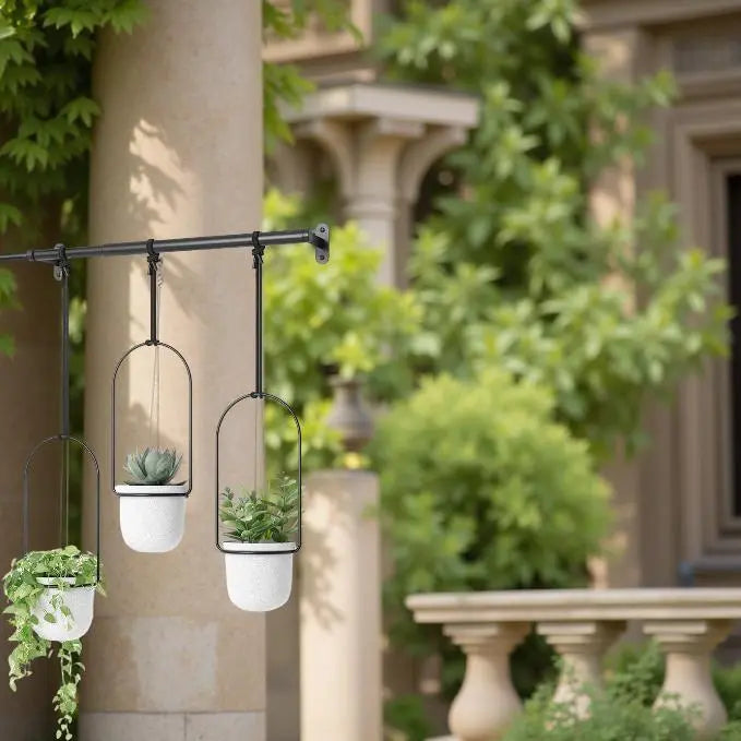 Triflora Hanging Planter for Window - Stylish Gift Decor