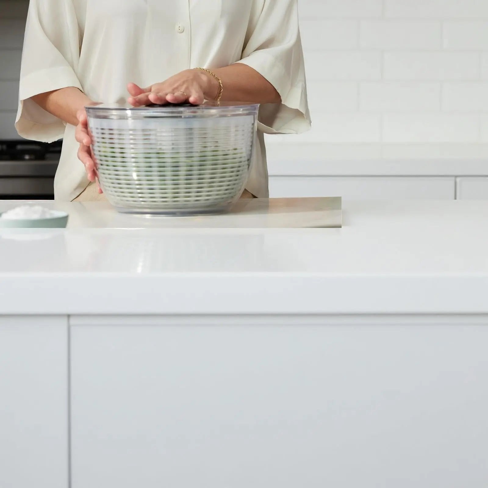 Good Grips Large Salad Spinner (6.22 Qt.) Stylish Gift Decor