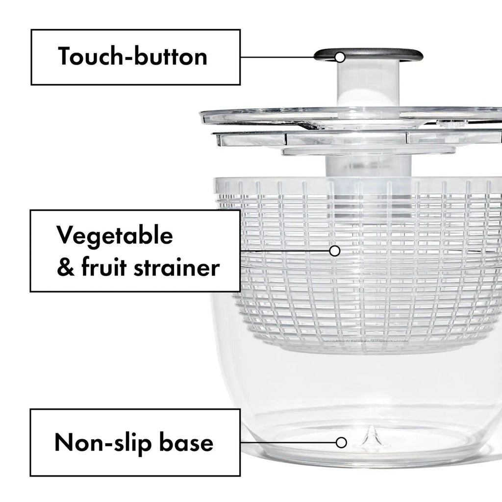 Good Grips Large Salad Spinner (6.22 Qt.) Stylish Gift Decor