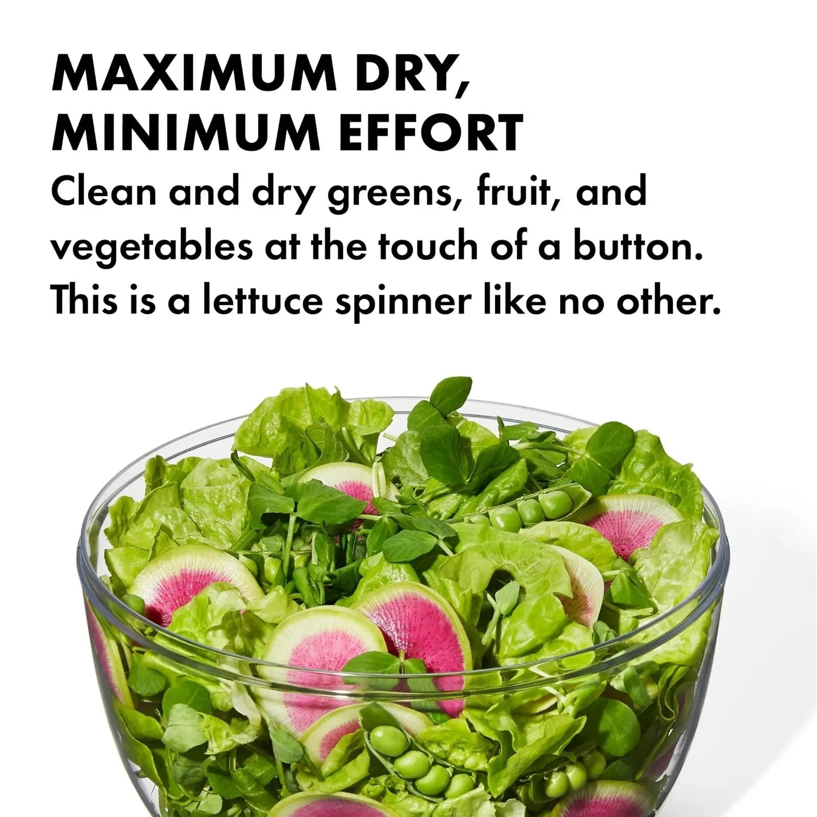 Good Grips Large Salad Spinner (6.22 Qt.) Stylish Gift Decor