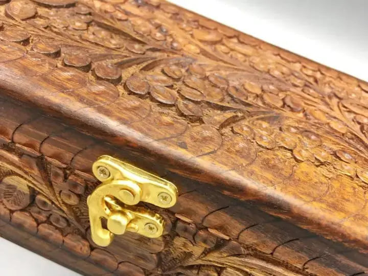 jewelry Luxury Wooden Box Stylish Gift Decor