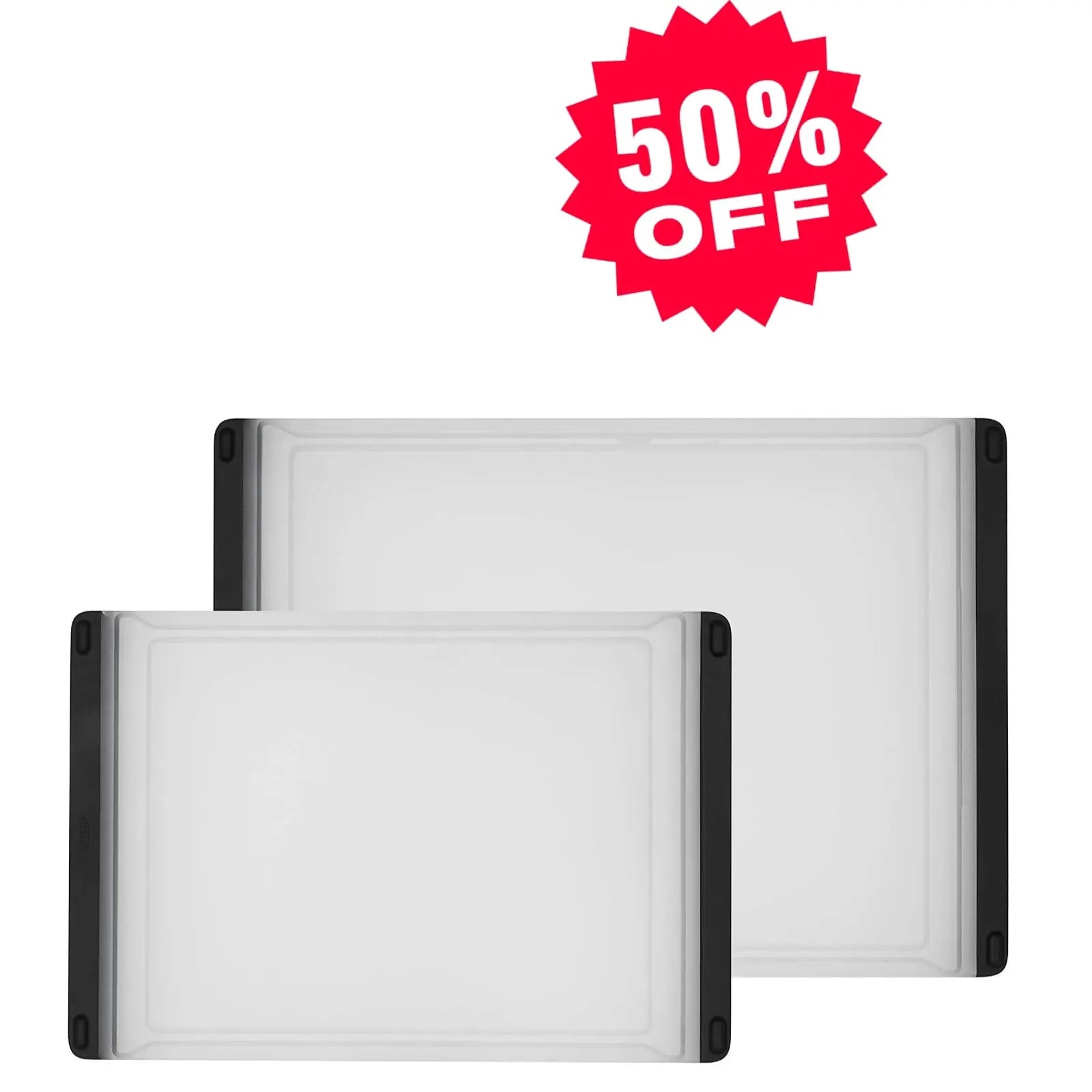 Good Grips Plastic Cutting Board Set(2 pack set) Stylish Gift Decor