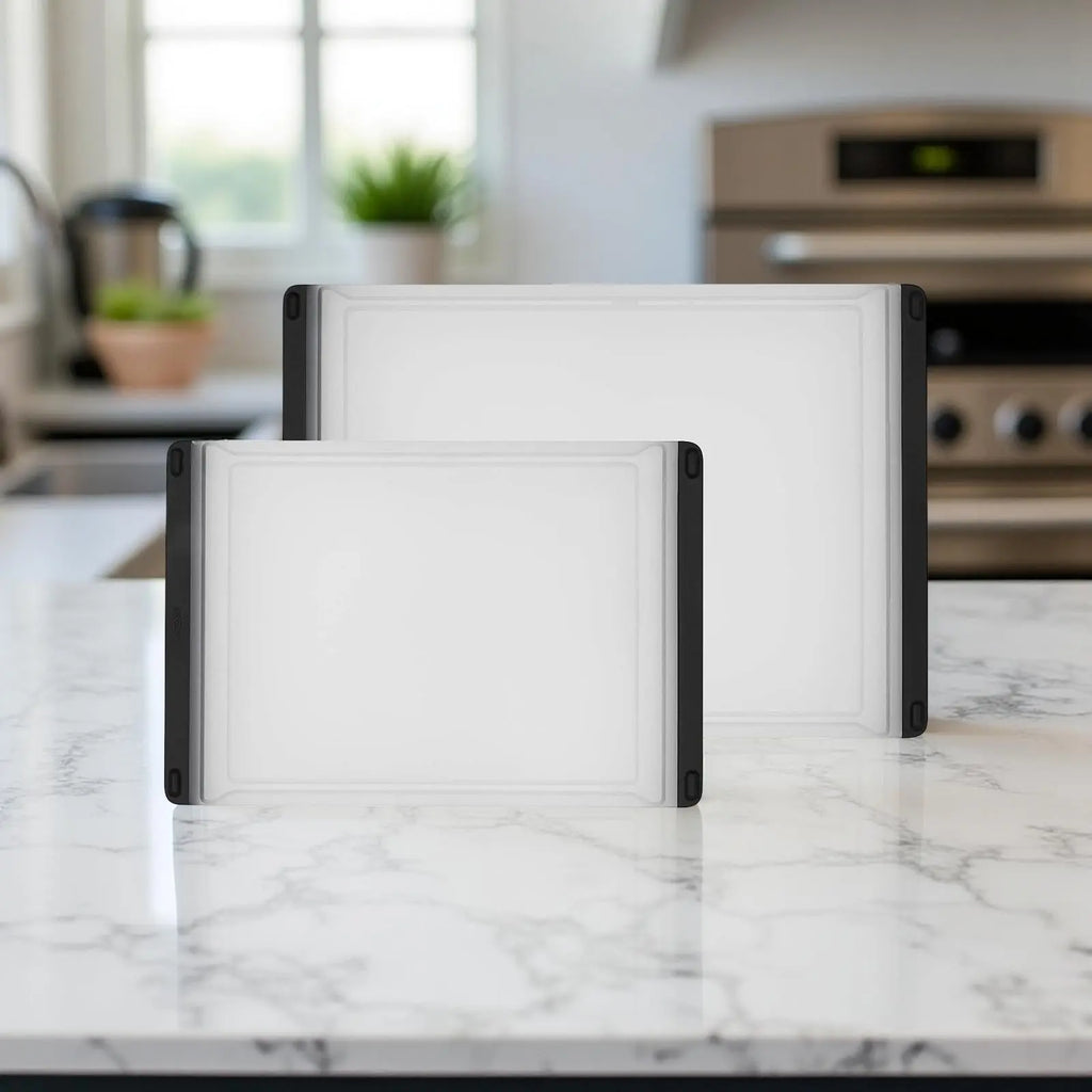 Good Grips Plastic Cutting Board Set(2 pack set) Stylish Gift Decor