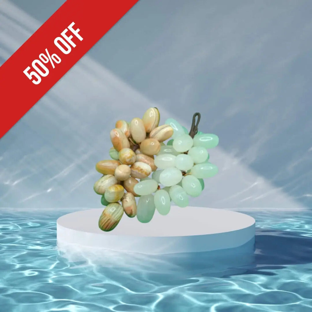Handcrafted Marble Grapes Stone Fruit for Home Stylish Gift Decor
