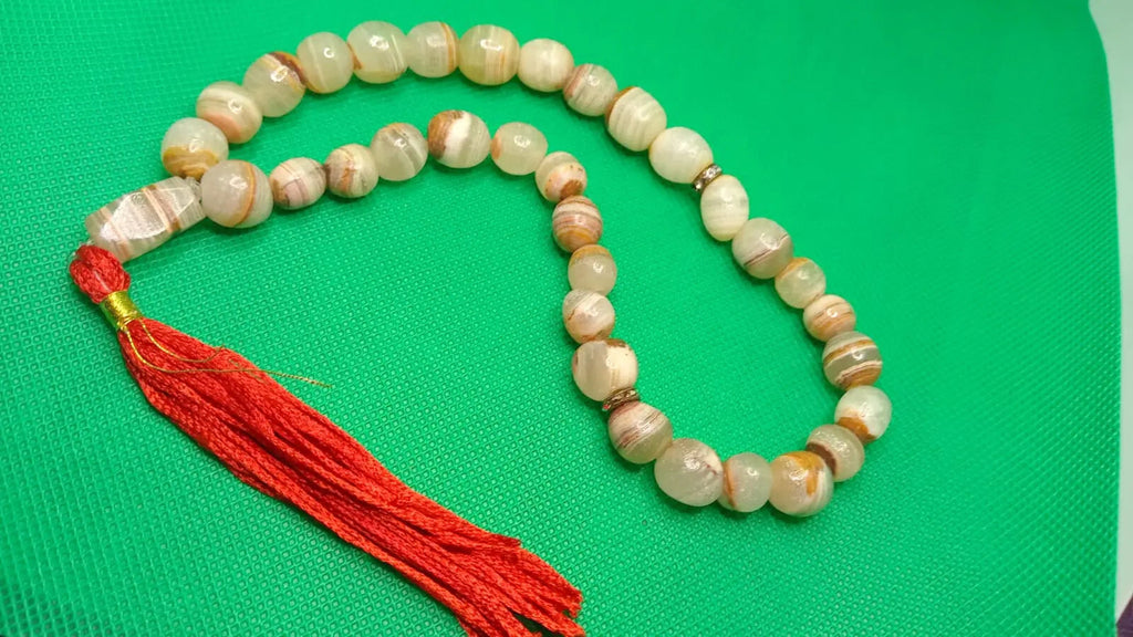 Marble Tahbih, Islamic Prayer Beads 33 Stylish Gift Decor