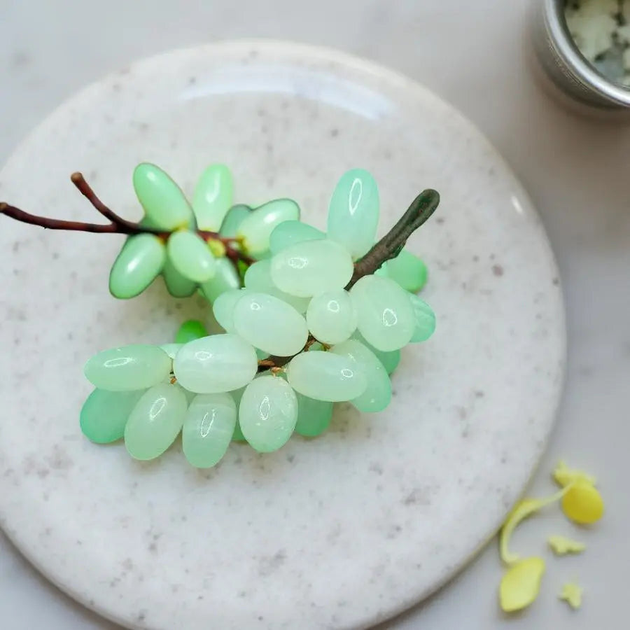 Handcrafted Marble Grapes Stone Fruit for Home Stylish Gift Decor