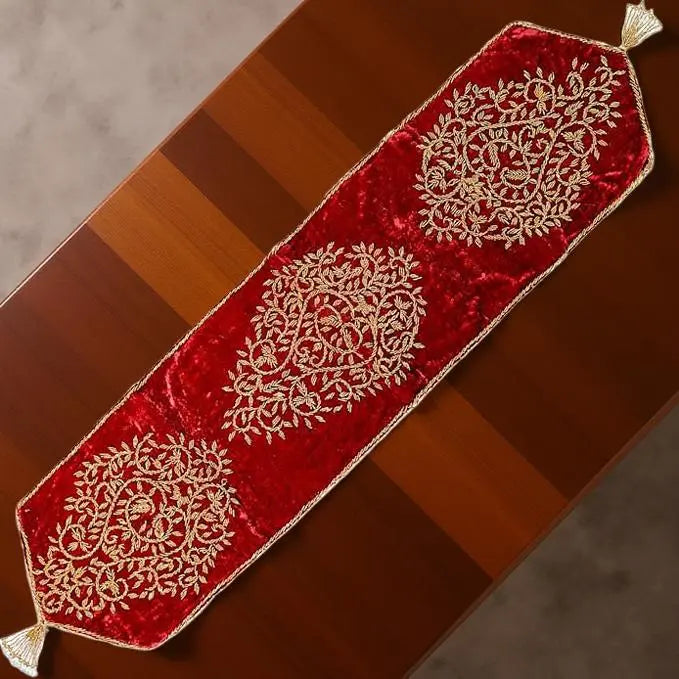 Premium Handmade Table Runner Set( Pack Of 3) Stylish Gift Decor